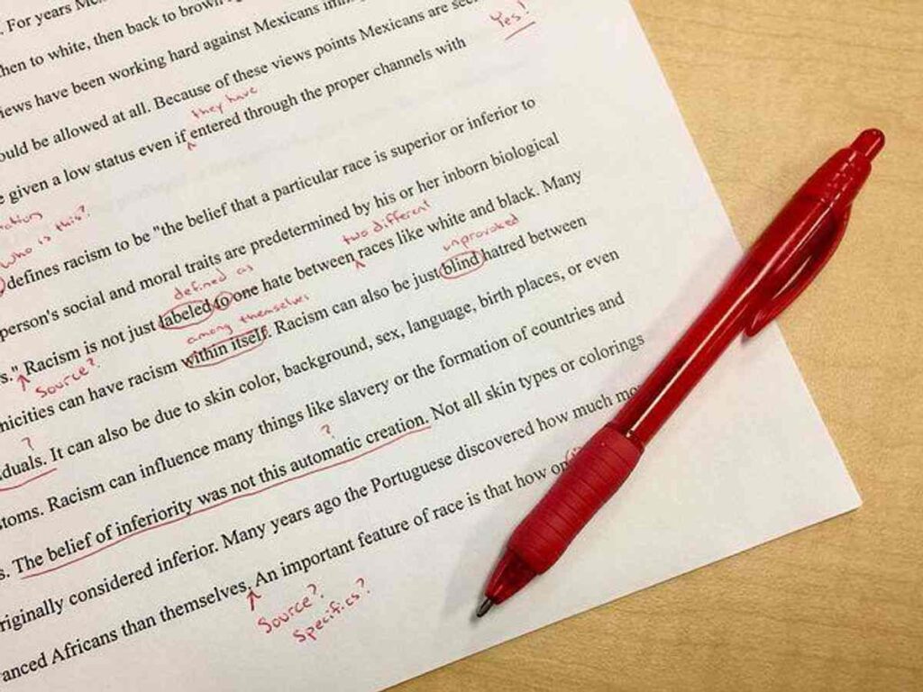 How to Avoid Embarrassing Editing Marks