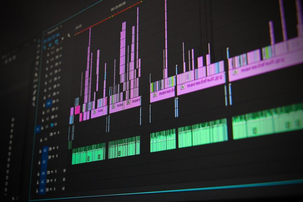 convert audio to video online free
